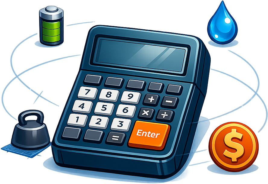 Illustration of van build calculators