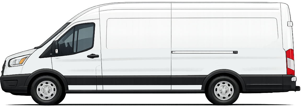 Ford Transit, side view