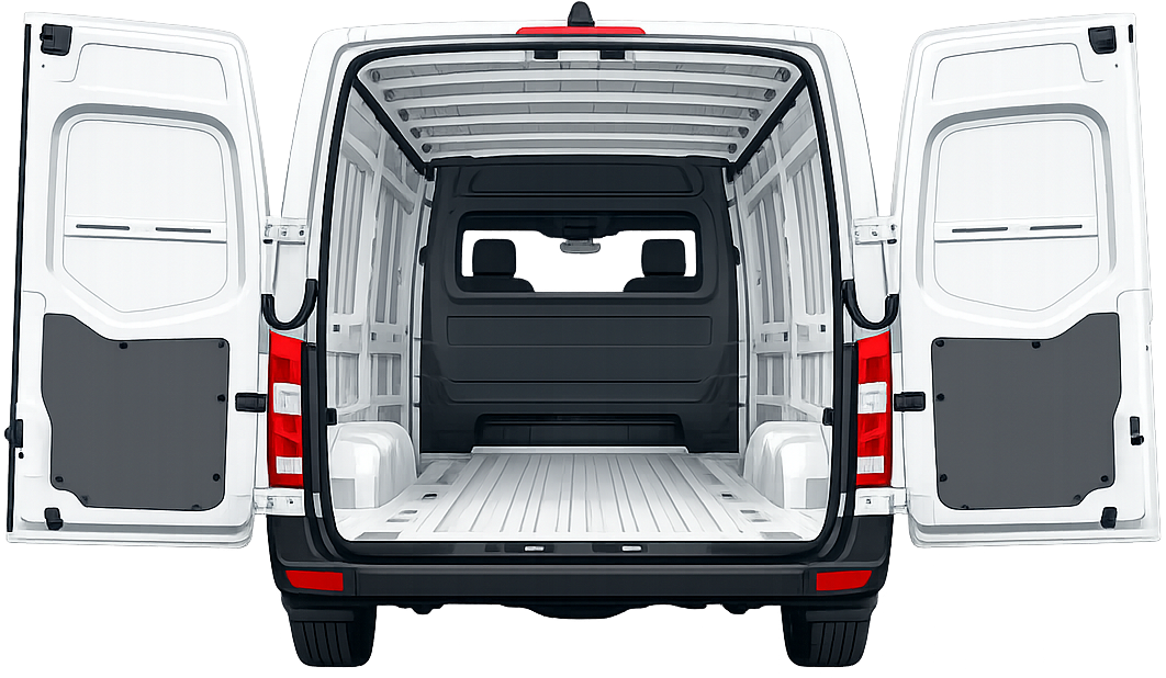 Mercedes-Benz Sprinter, empty cargo interior