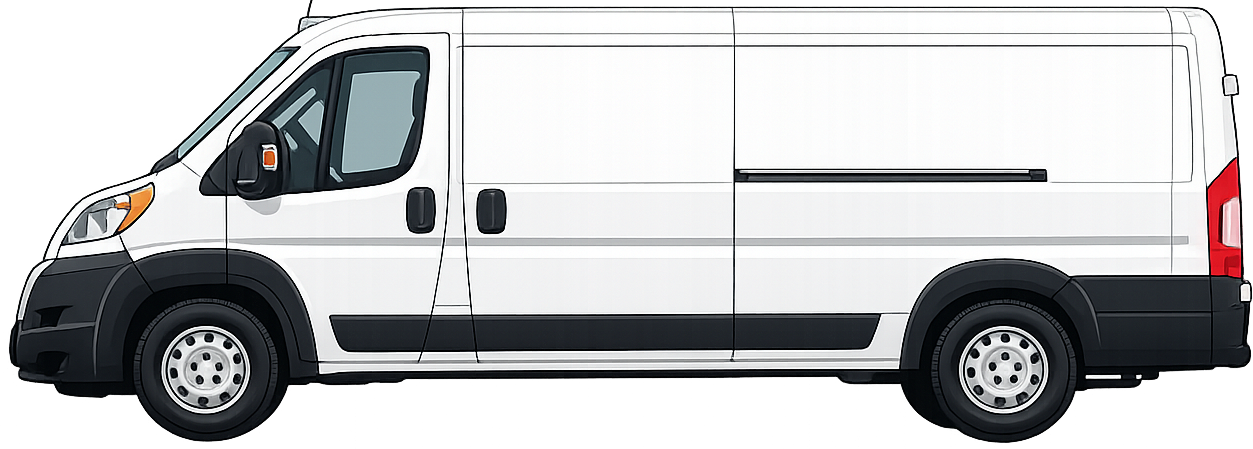 RAM ProMaster, side view