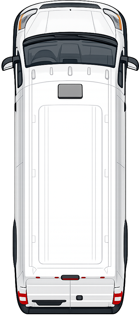 RAM ProMaster, top view